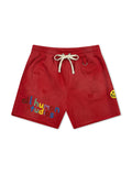All Human H.O.M.E Shorts - Red Wash