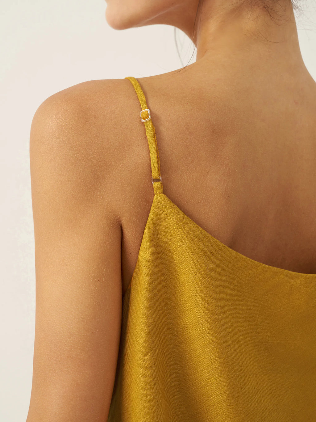 100% Linen Beaded Hem Camisole Bree