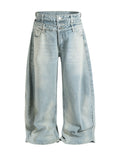 STONE DOUBLE DENIM