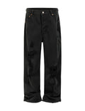 NOIR DESTROYED WORK PANTS