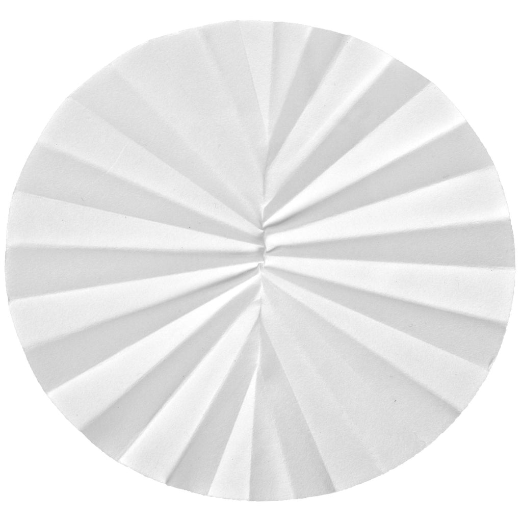 Whatman 10311856 Filter Circles, 500mm Dia, Folded Prepleated Grade 597, 100/Pk