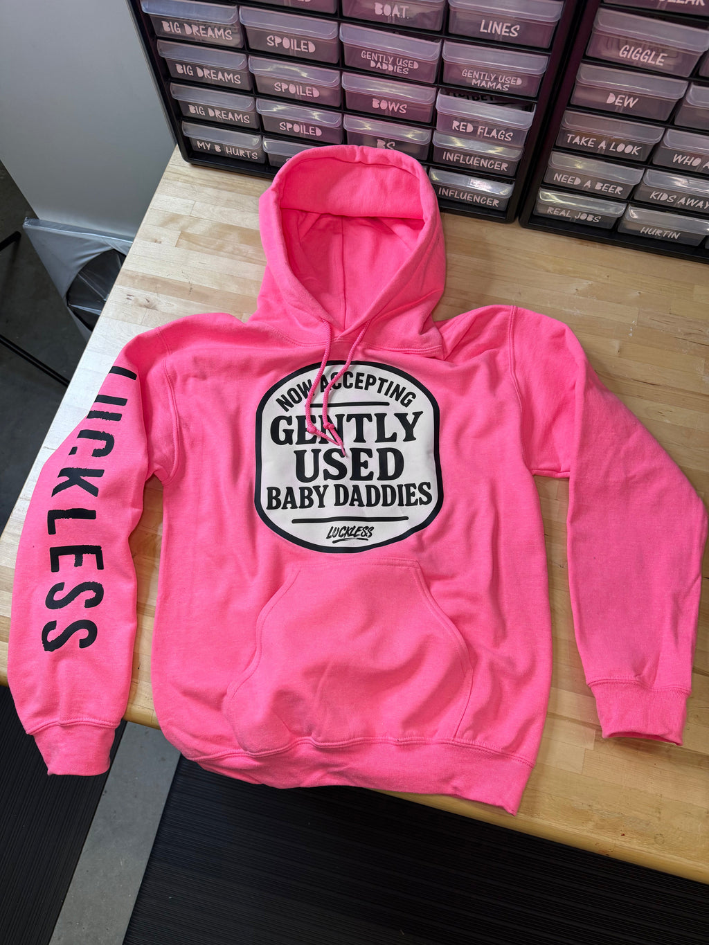 Now Accepting Gently Used Baby Daddies Hoodie