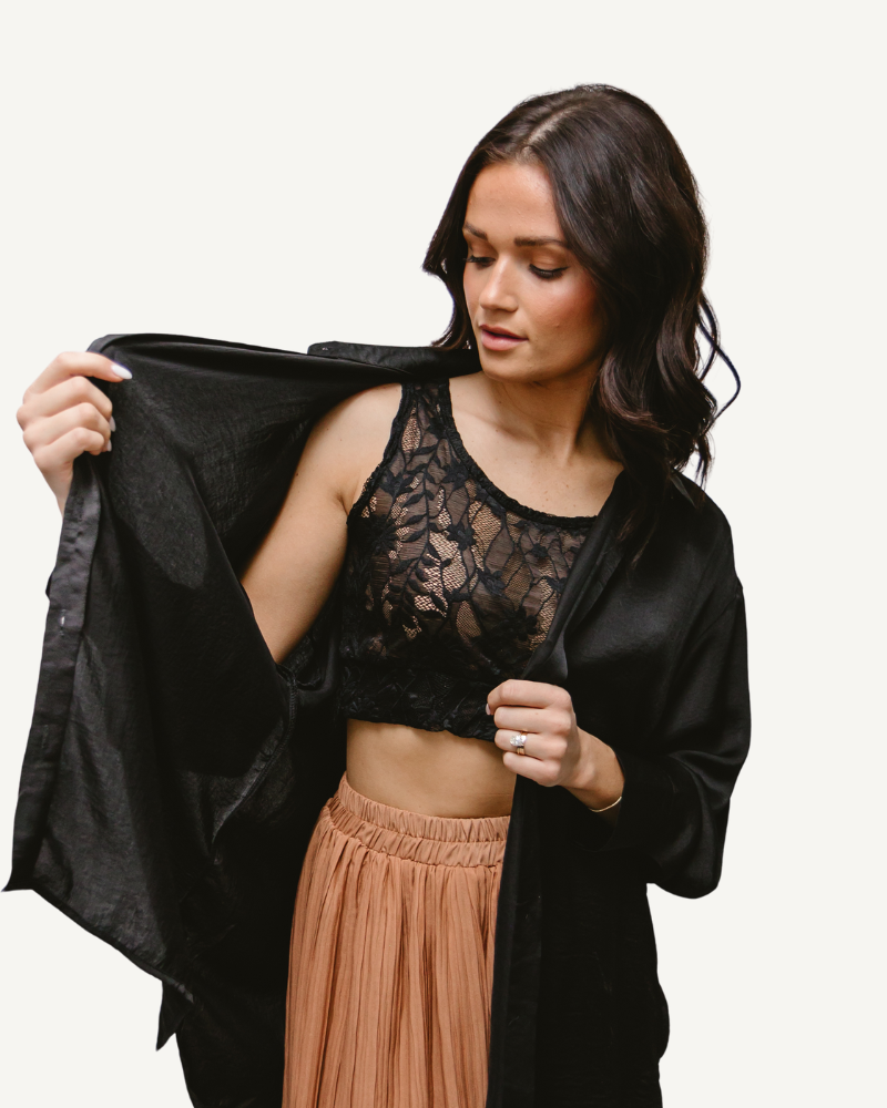 Full Lace Tank Halftee