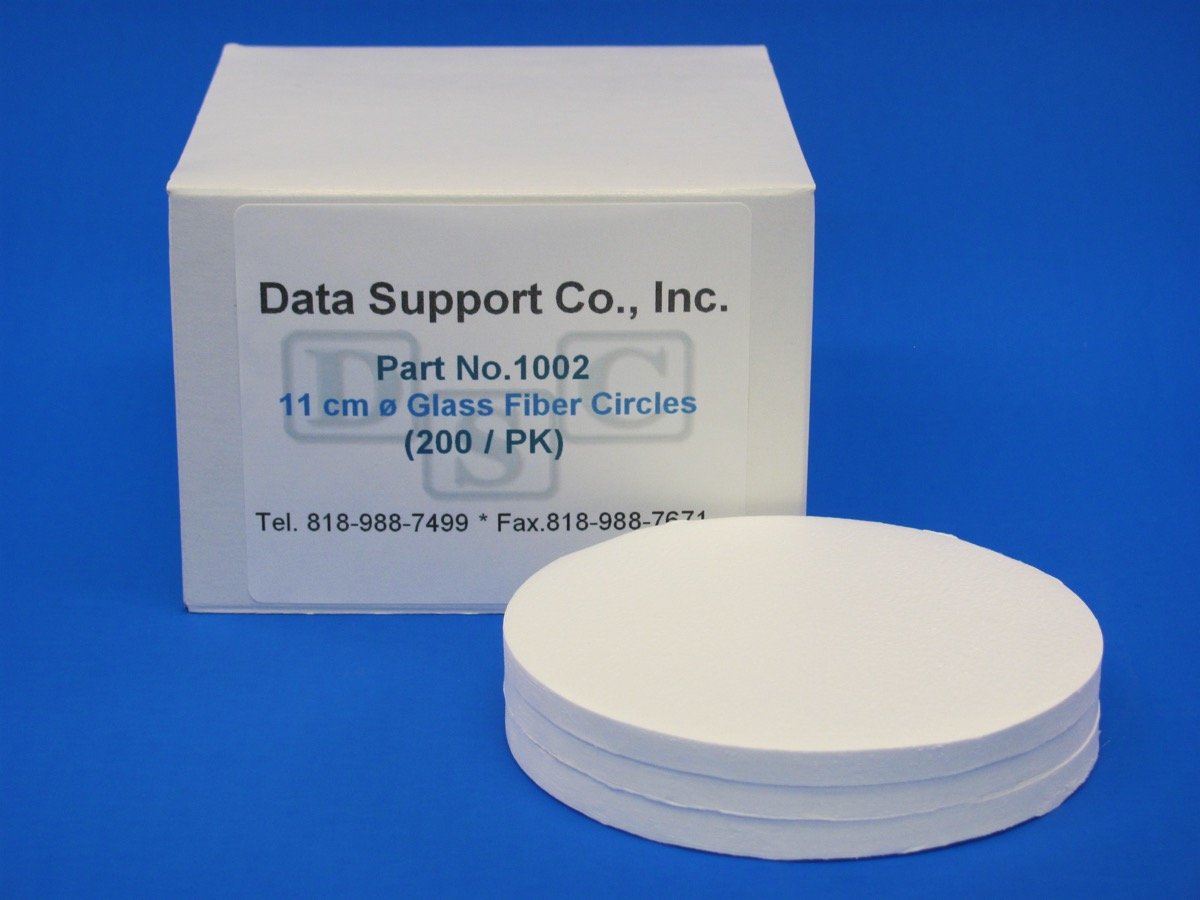 DSC Glass Fiber Sample Pads 11.0 cm™ for Moisture Analyzers 100/pk