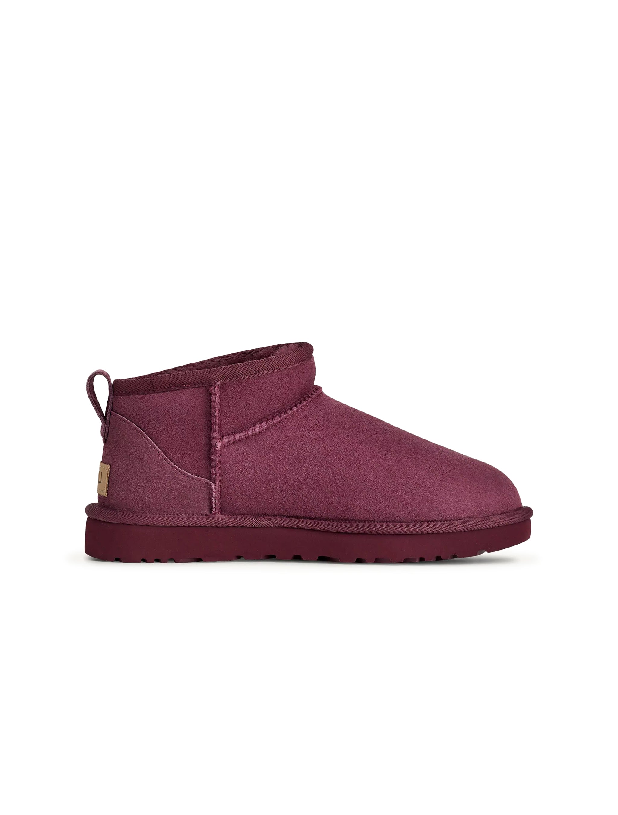 UGG Womens Classic Ultra Mini - Burnt Magenta