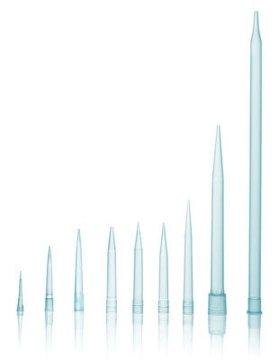 Sartorius 790350 Optifit Tips, Single Racks, 10x96/pk