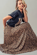 Fierce Flow Leopard Skirt