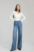 Angeles High Rise Baggy Jeans HJ103