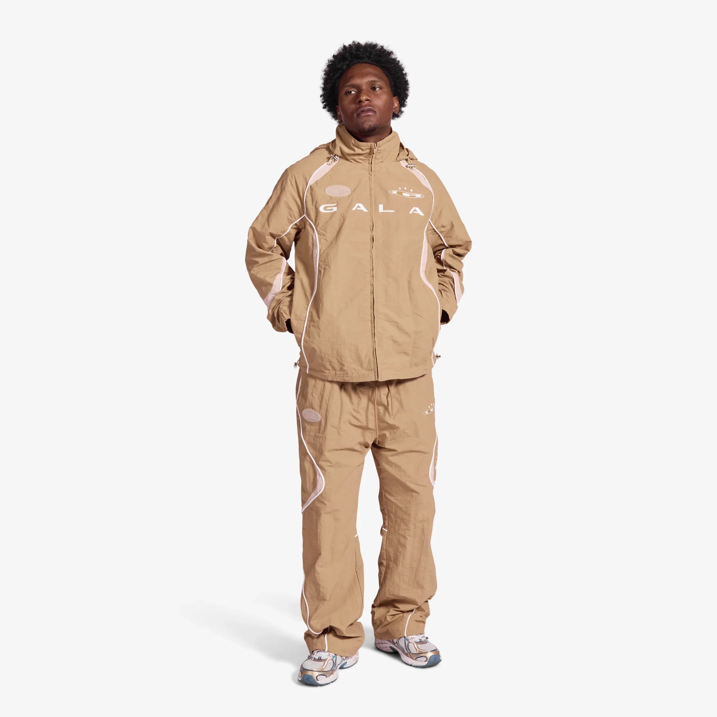 Gala Original Bando Windbreaker Pants - Walnut
