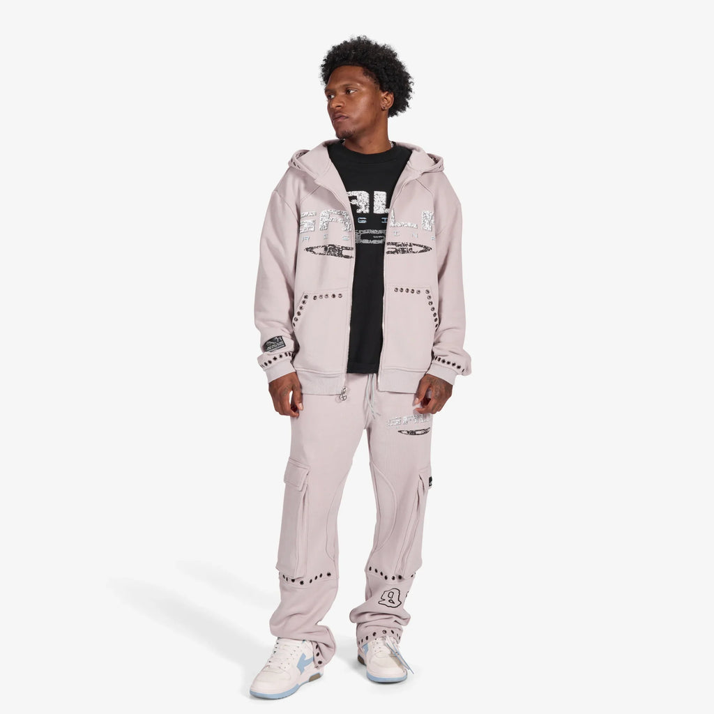 Gala Original Harpy Grommet Hoodie - Washed Cement