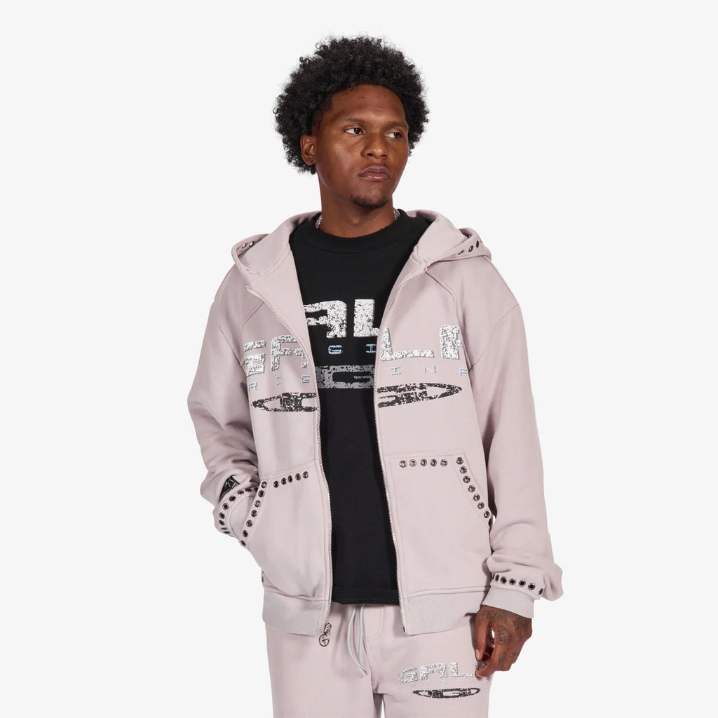 Gala Original Harpy Grommet Hoodie - Washed Cement