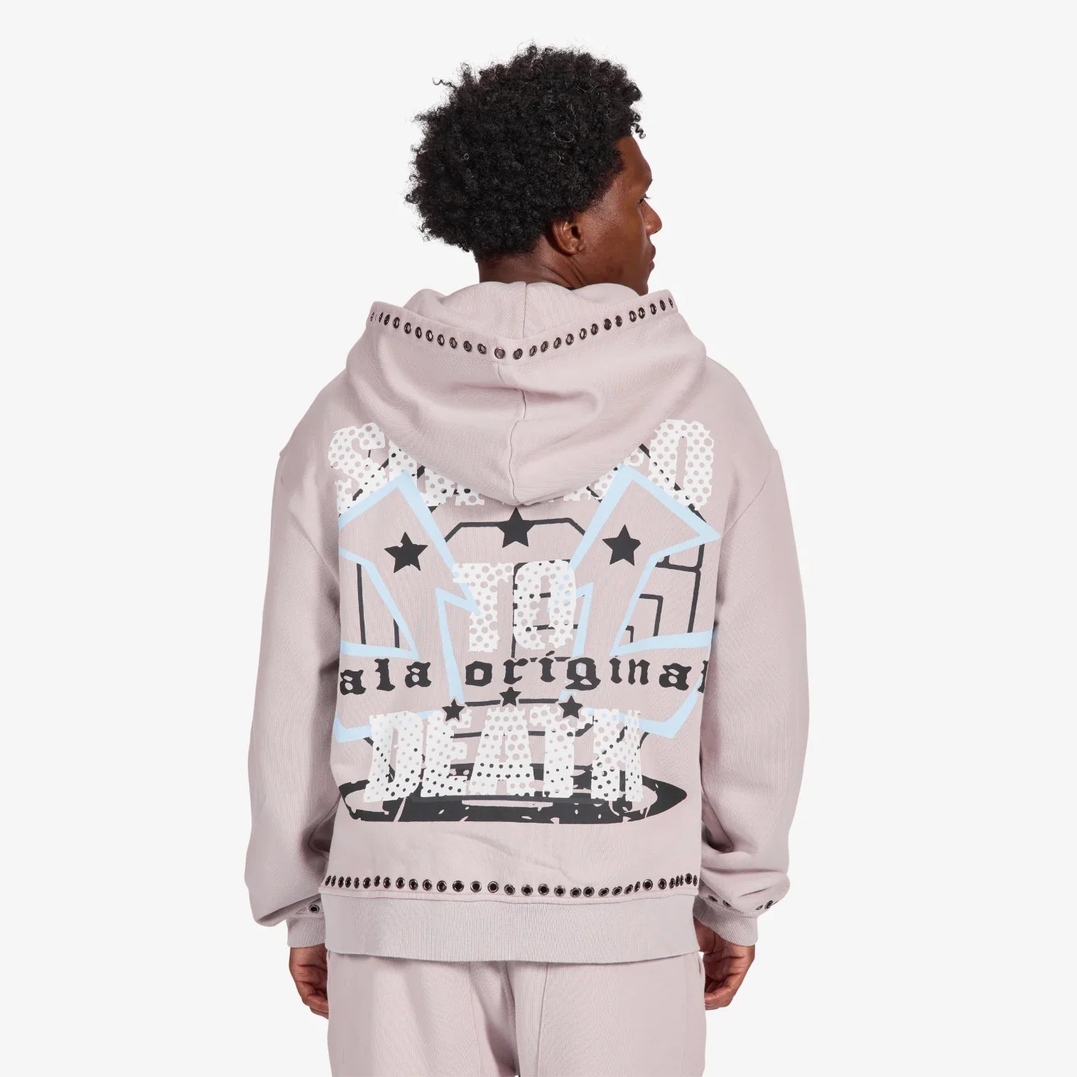 Gala Original Harpy Grommet Hoodie - Washed Cement