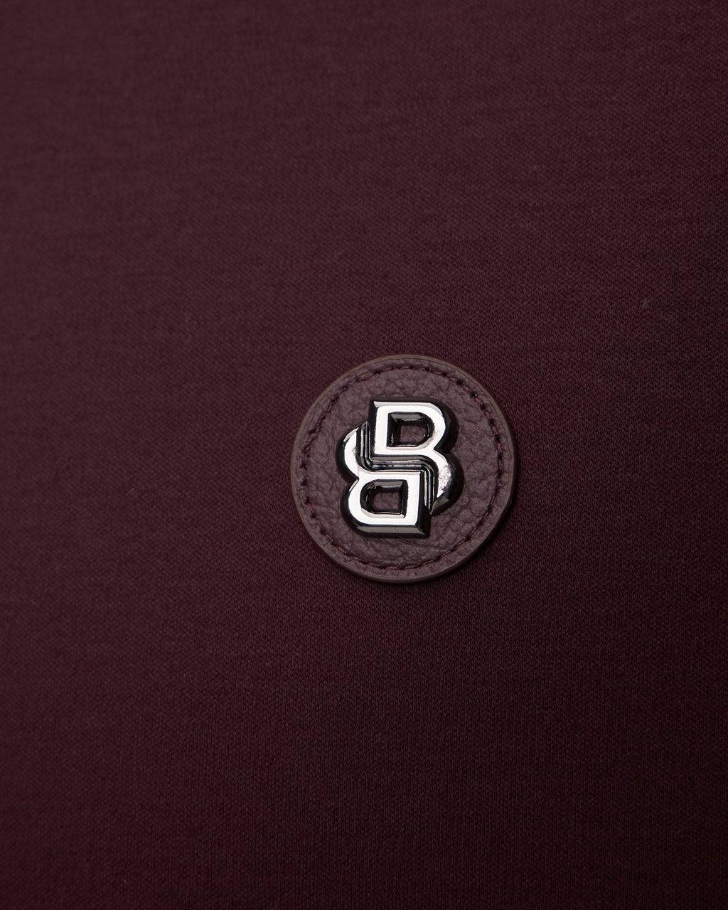 Boss Double Monogram Polo - Burgundy