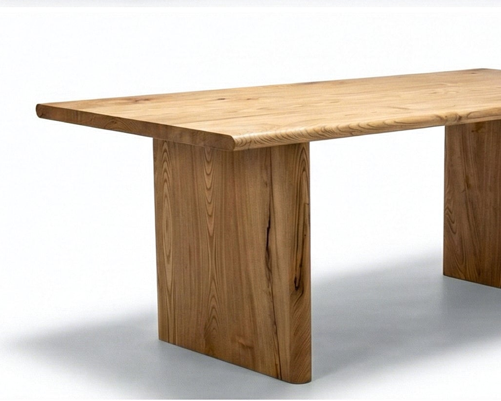 Minimal Solid Dining Table