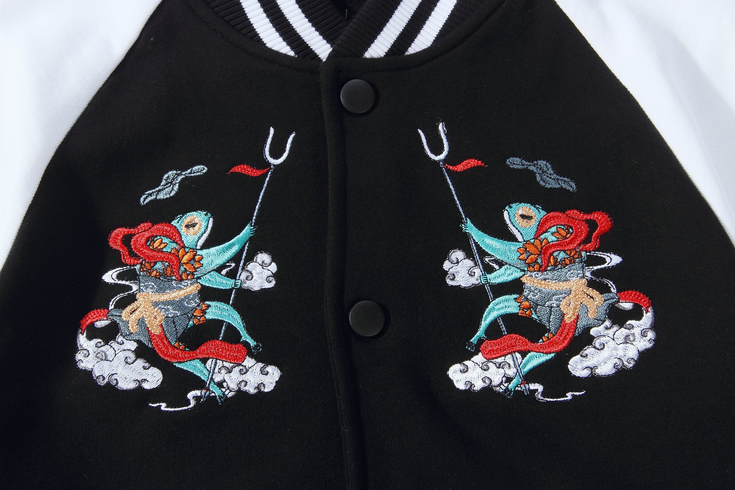 KH3002 Frog Embroidery Jacket