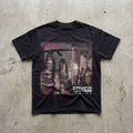 Drug Tee Streetwear Graphic Y2K Unisex Regular Fit Crew Neck T Shirt 220GSM Cotton