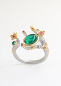 Exquisite Emerald Ring - Enchanted Branch