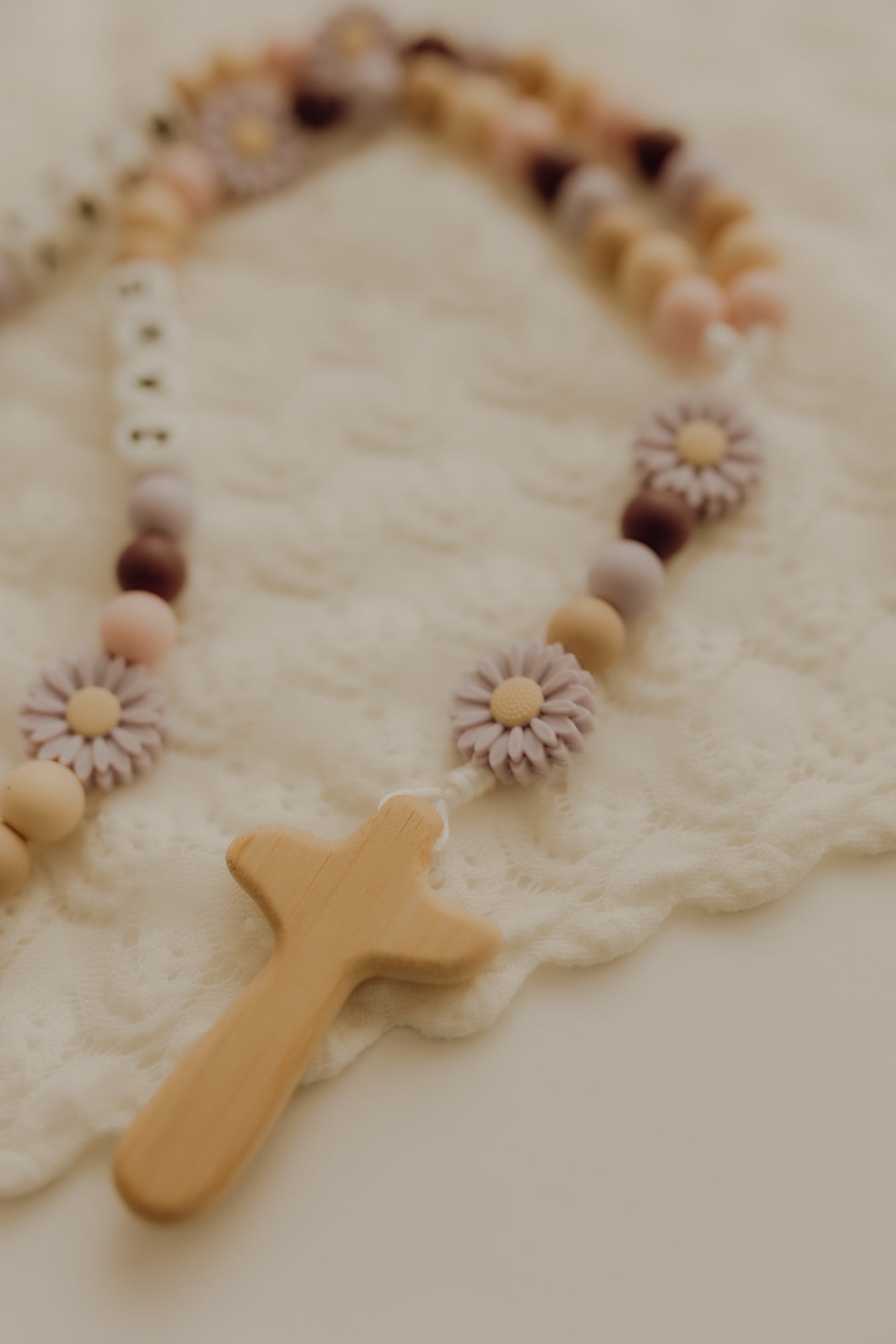 Therese Purple | Custom Baby Rosary