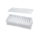 VistaLab 3054-1011 12 Channel Reagent Reservoir with Lid, Sterile, Individually Wrapped, Case of 25