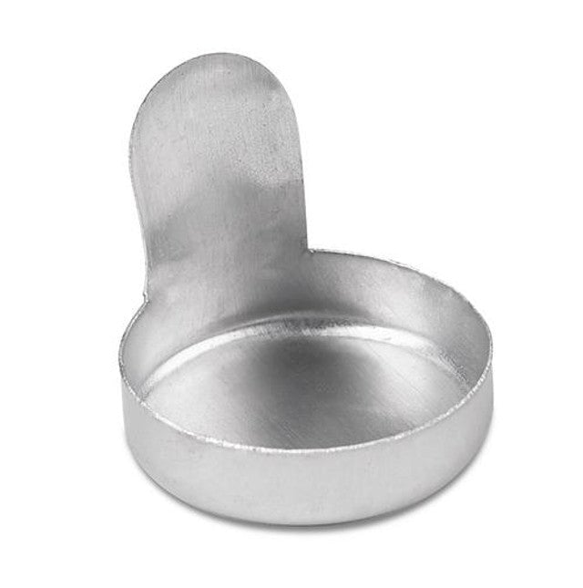 Heathrow Scientific 120940Aluminium Weigh Dish Micro 0.2ml 13x3.5mm, with tab, 100/pk