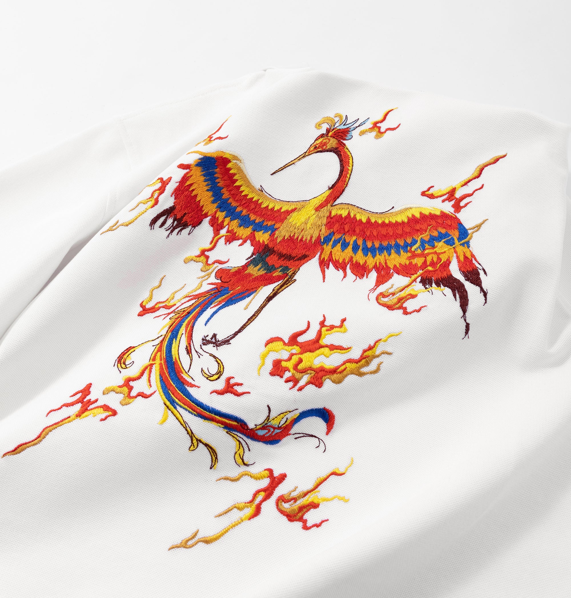 Flying Phoenix Embroidery Polo