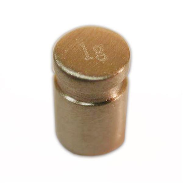 Ohaus 80850118 Class 6 Individual Calibration Weight - Stainless Steel 1 g