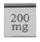 Ohaus 80781120 Class 1 Calibration Weight, 200 mg with Certificate