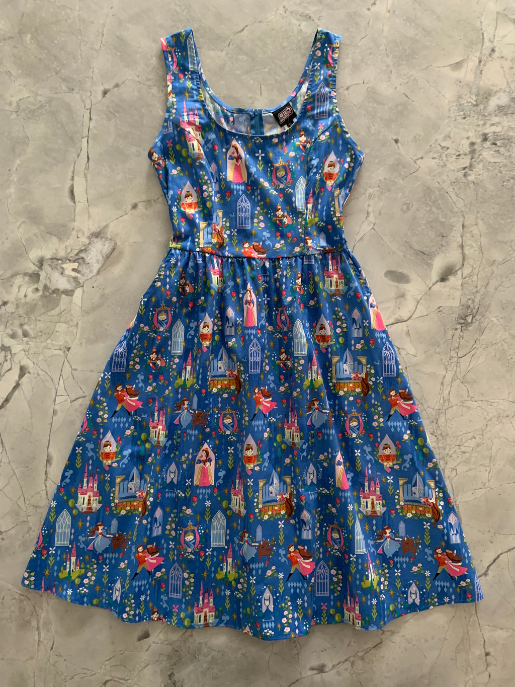 Sleeping Beauty Fit & Flare Dress