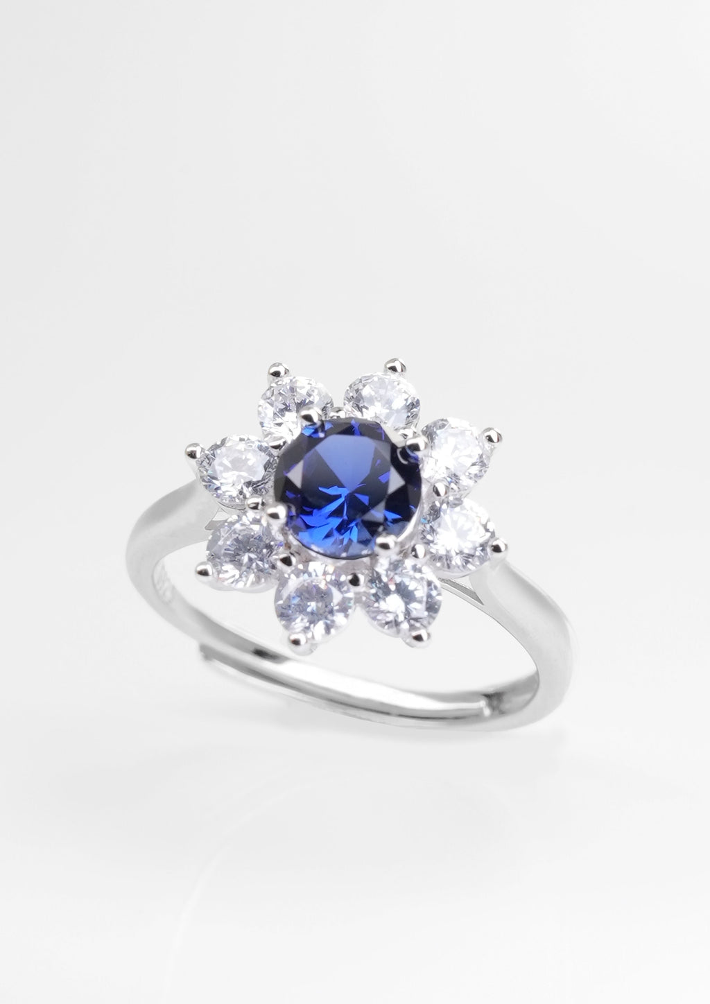 Exquisite Sapphire Ring - Blue Rhyme Starlight