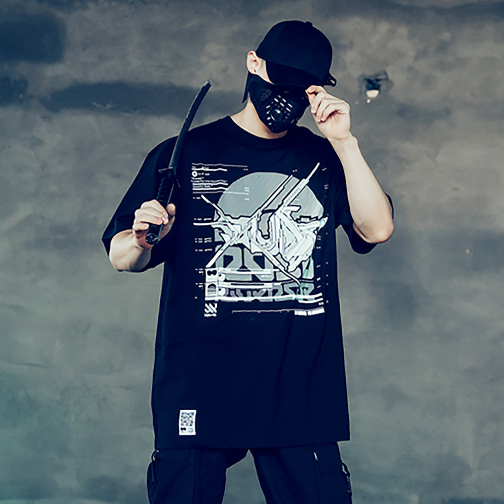 Sim9003 Double X Cyberpunk Tee
