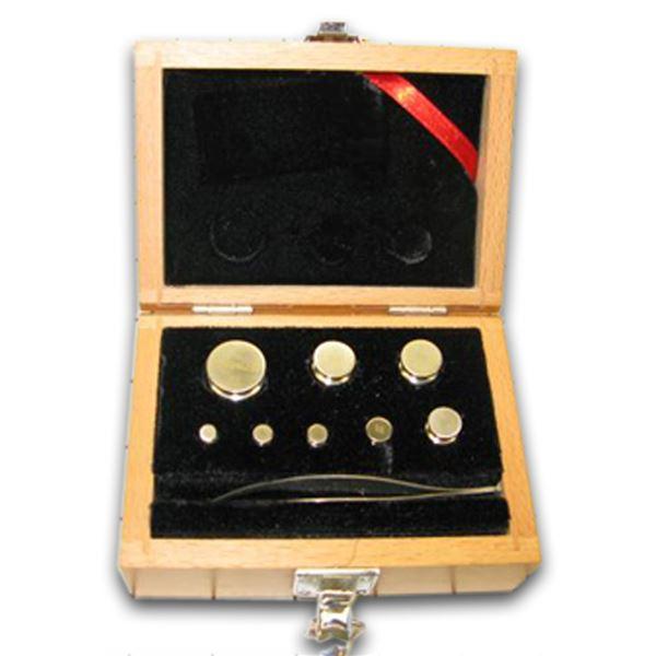 Ohaus 80850117 Class 6 Calibration Mass Set,Stainless Steel 50 g - 1 g