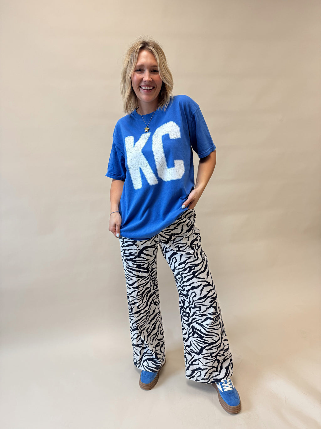 KC Distressed Tee