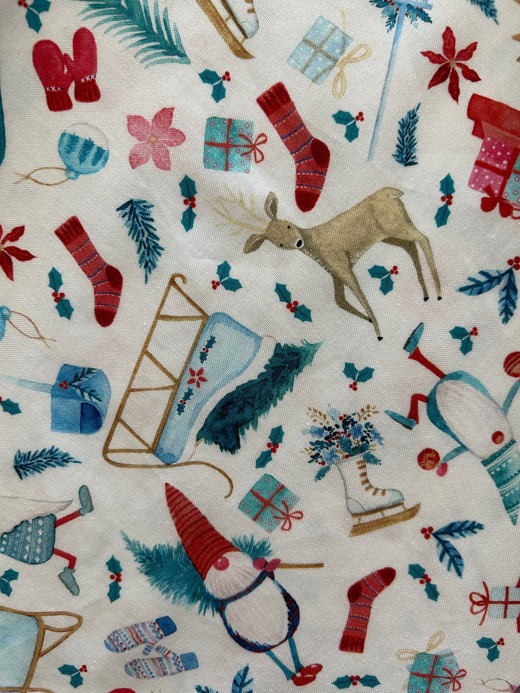 Winter Cheer Vintage Dress