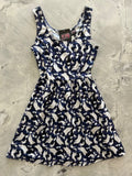 Flying Ghosts Shorter Length Fit & Flare Dress