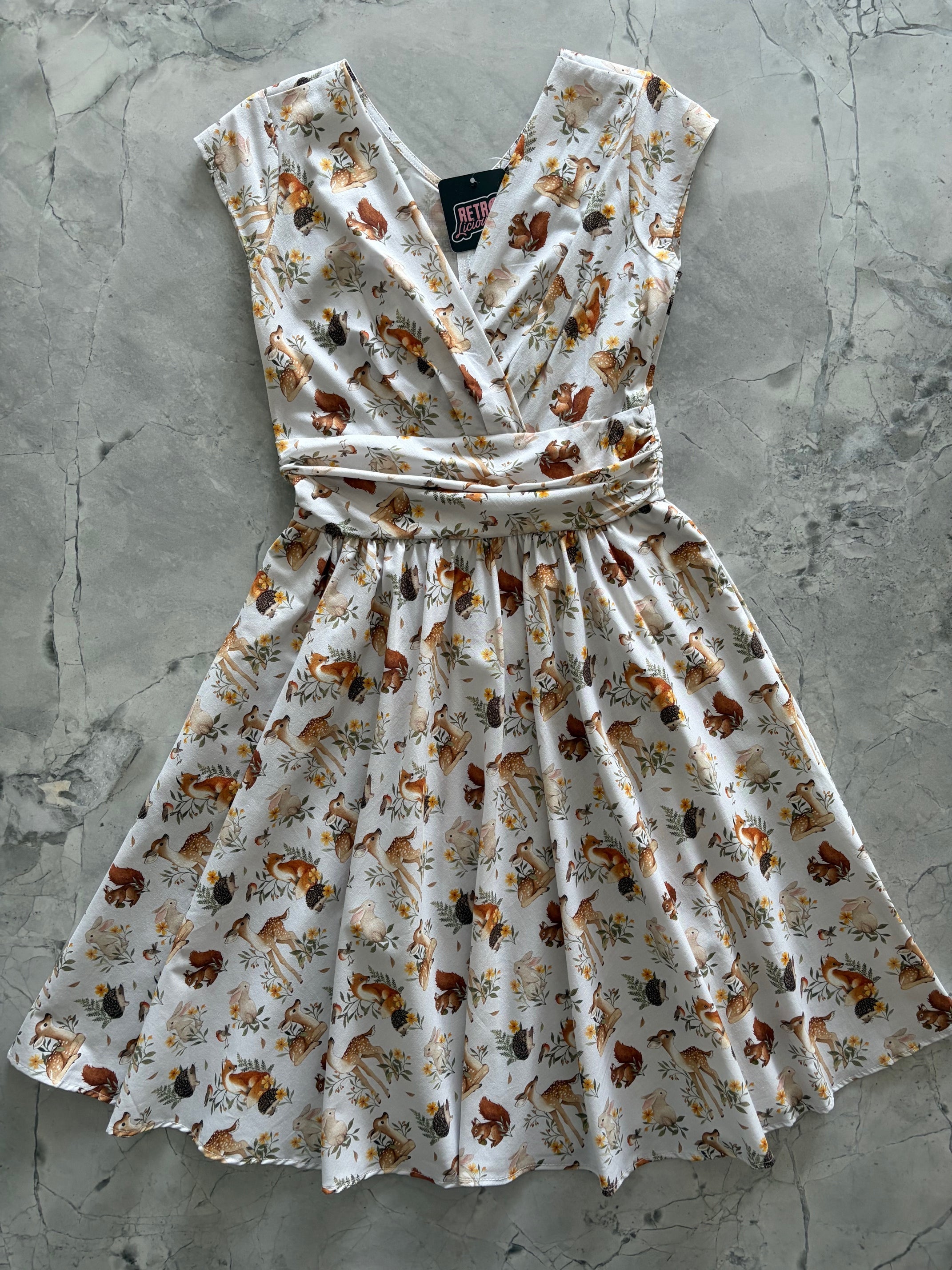 Woodland Animals Greta Dress