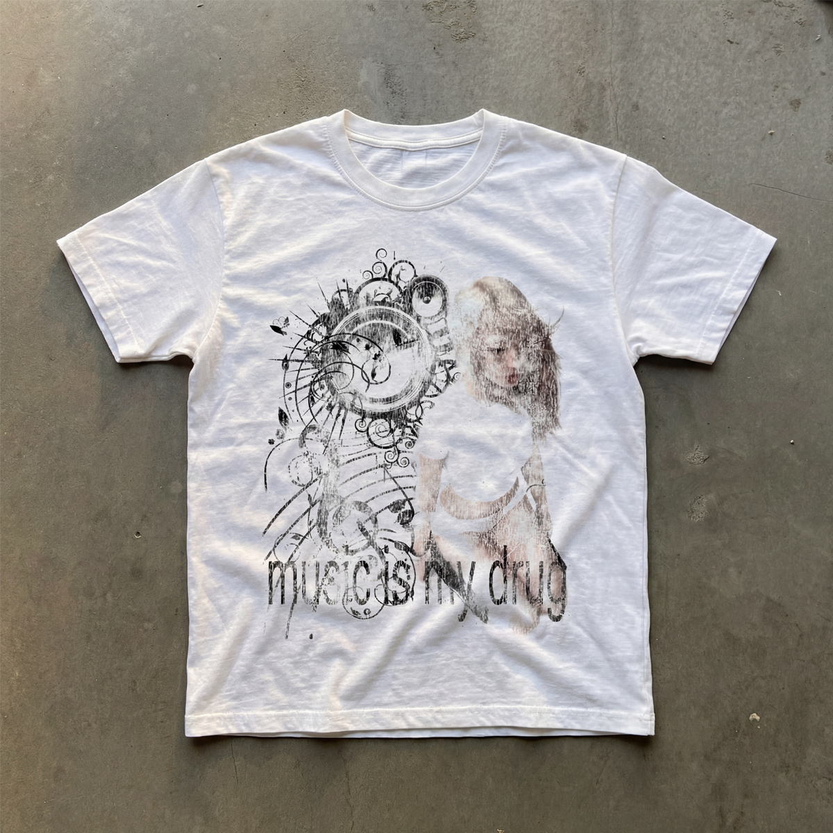 Keynote Tee Streetwear Graphic Y2K Unisex Regular Fit Crew Neck T Shirt 220GSM Cotton