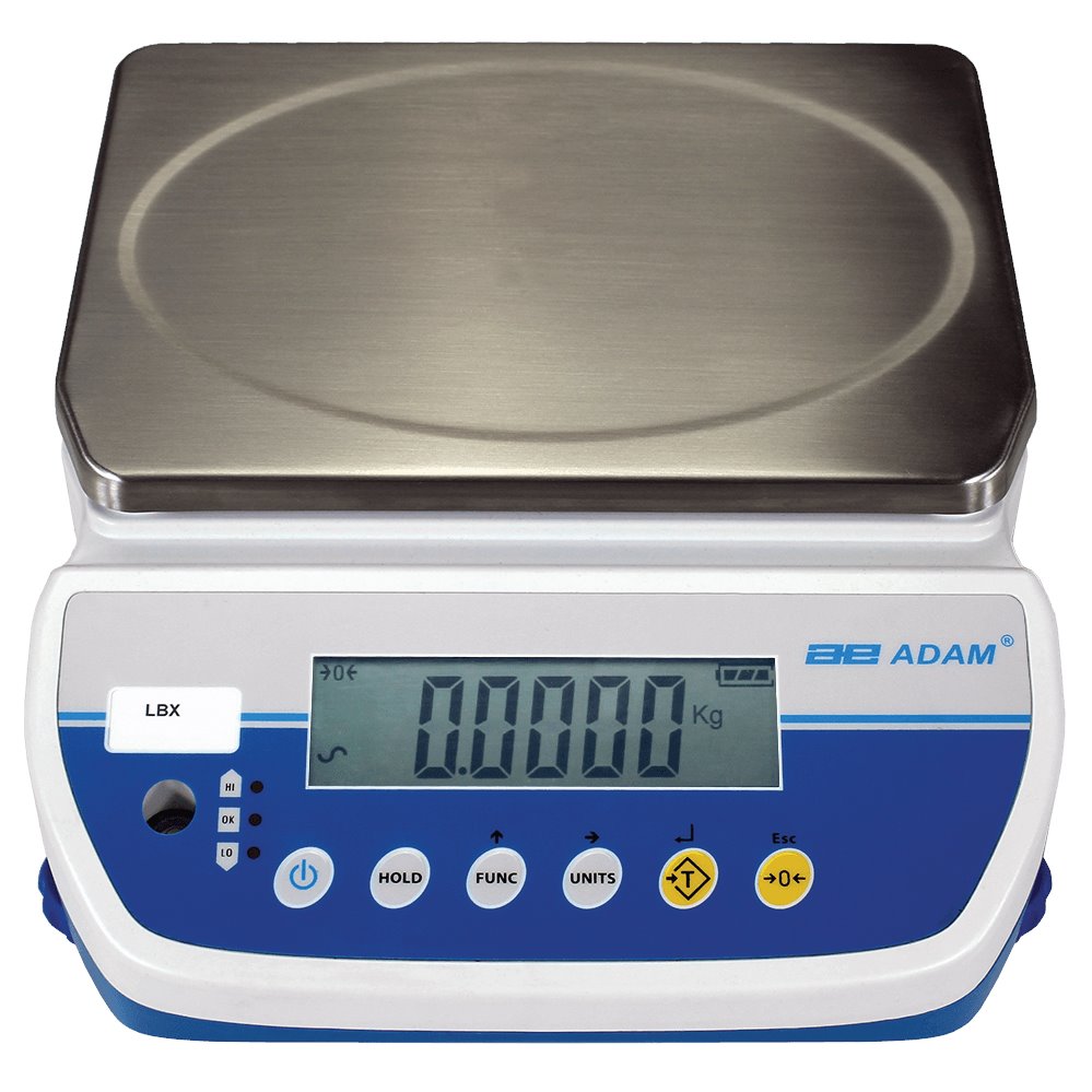 Adam Equipment LBX30 Latitude Compact Bench Scale, 30000 g x 5 g