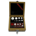 Ohaus 80850112 Class 6 Calibration Mass Set, Set,Stainless Steel 1mg - 100 g