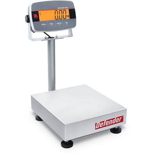 Ohaus i-D33P75B1L2 DEFENDER 3000 - I-D33 Bench Scale, 75000 g x 10 g, 21.6" x 16.5", NTEP