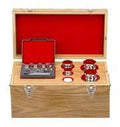 Ohaus 80780450 OIML Class F1 Calibration Weight Set with NVLAP Certificate Stainless Steel (2) 2 kg - 1 g