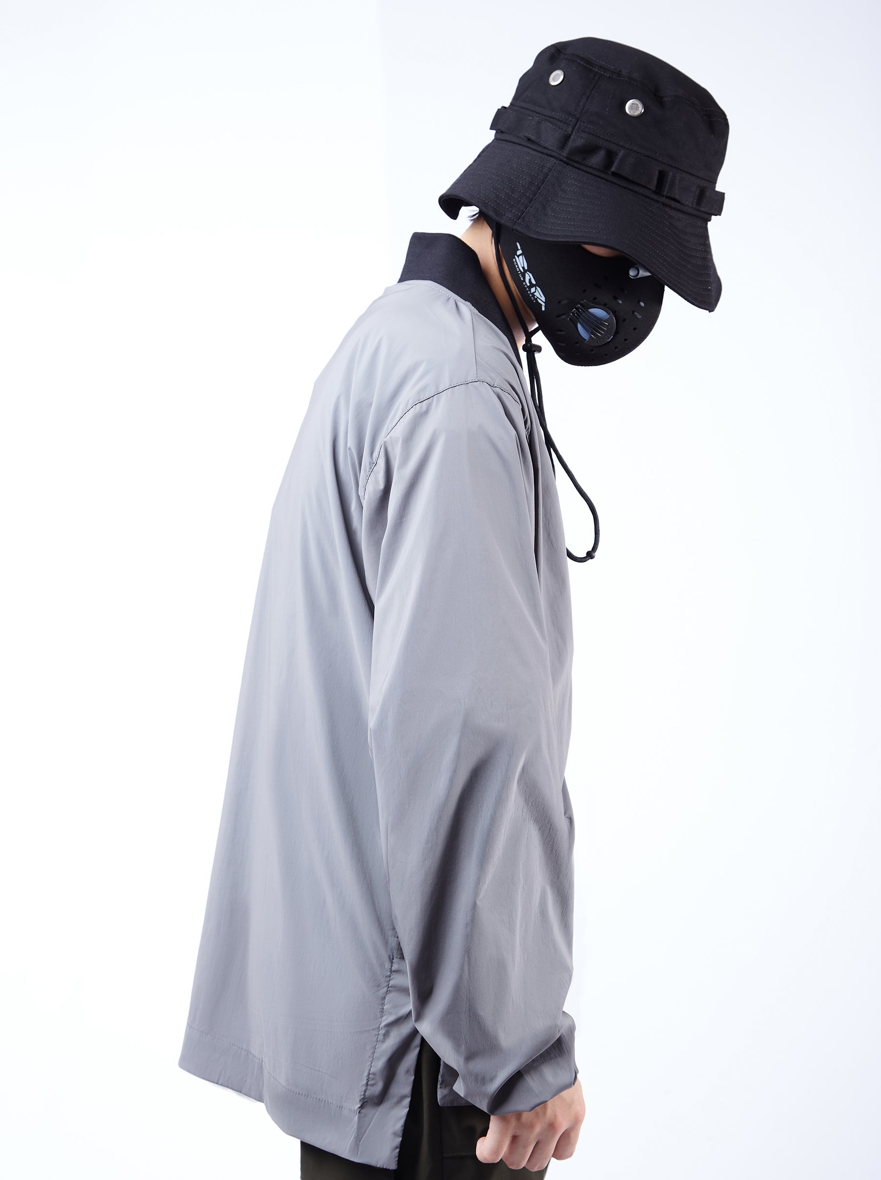 APT2809 Grey Kimono Shirt