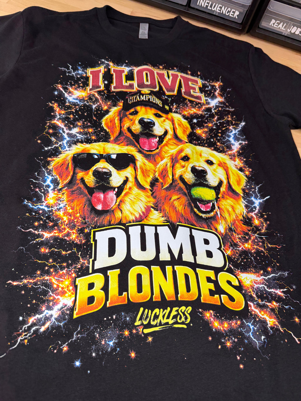 I Love Dumb Blondes Tee