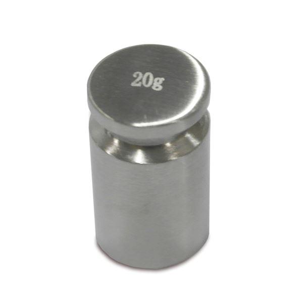 Ohaus 80850122 Class 6 Individual Calibration Weight - Stainless Steel 20 g