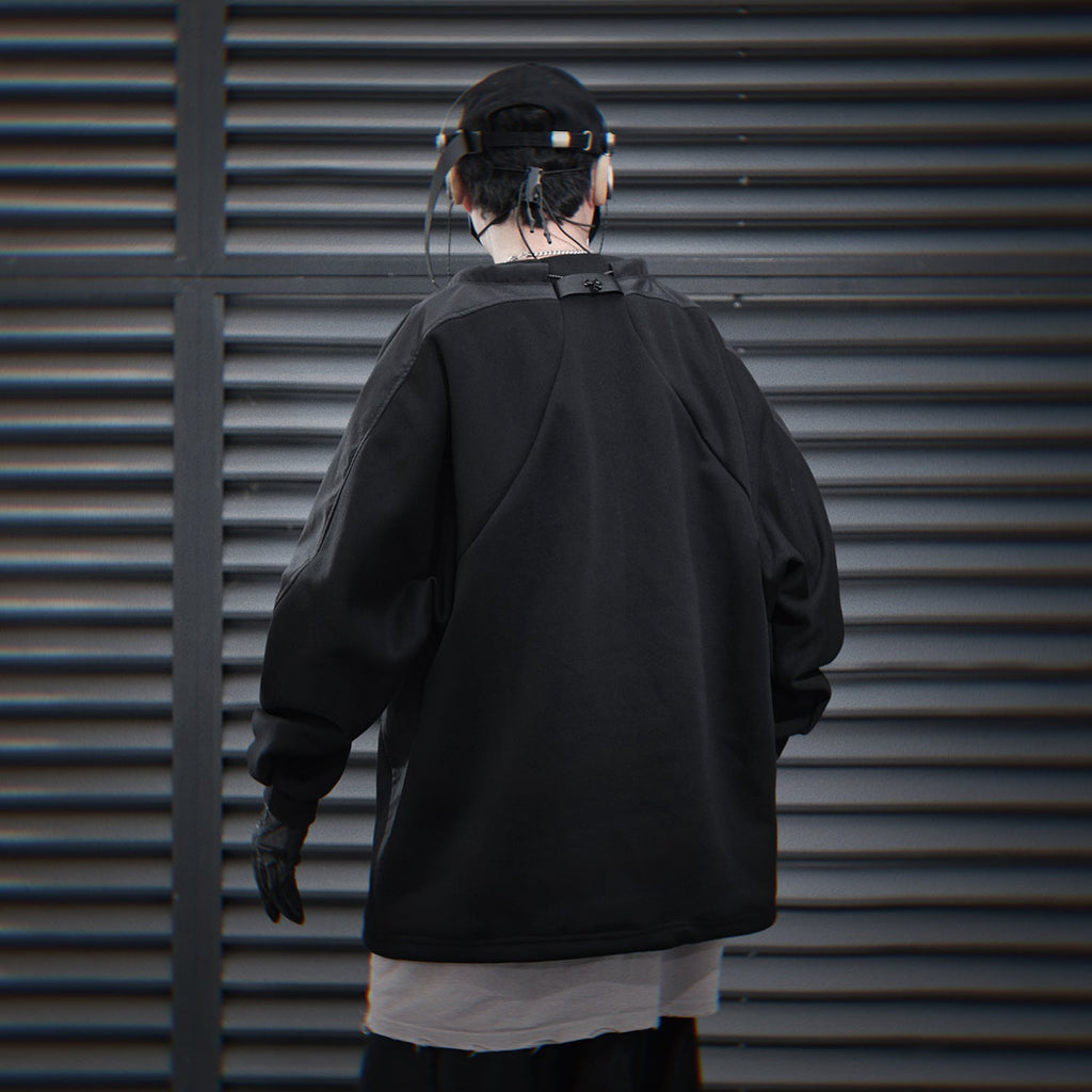 HiH55 Patchwork I-Tech Crewneck