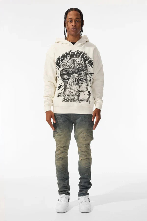 Jordan Craig Cranial Paradise Pullover - Bone
