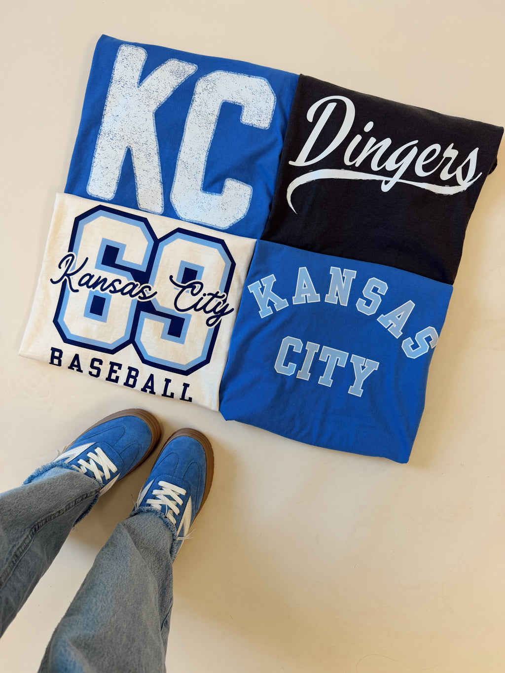 KC Distressed Tee