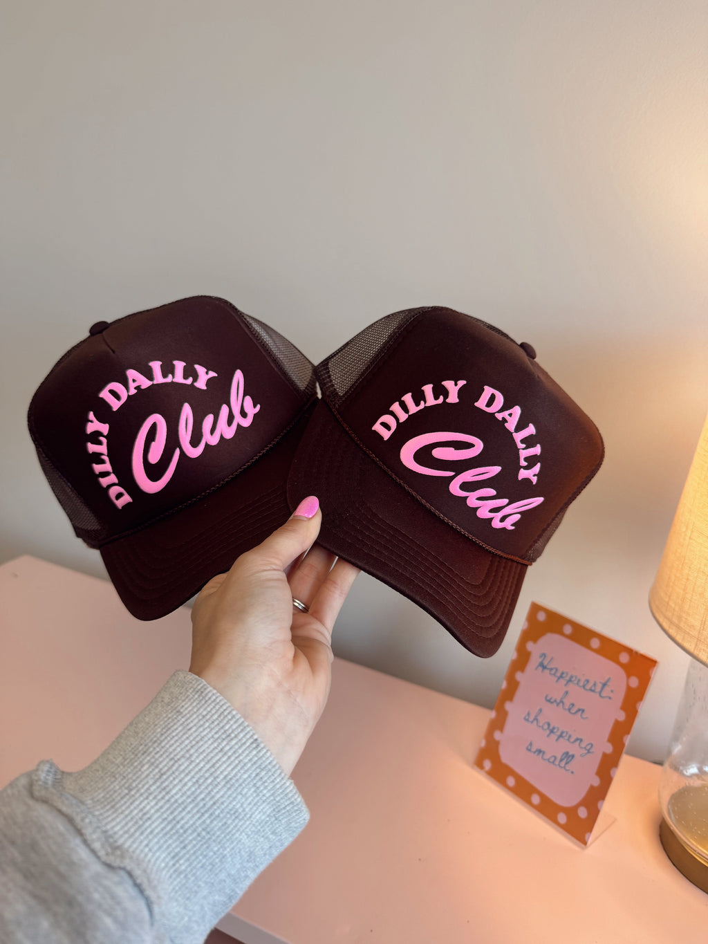 Dilly Dally Club - Puff Print