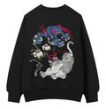 SW9977 War of Beasts Embroidered Sweater