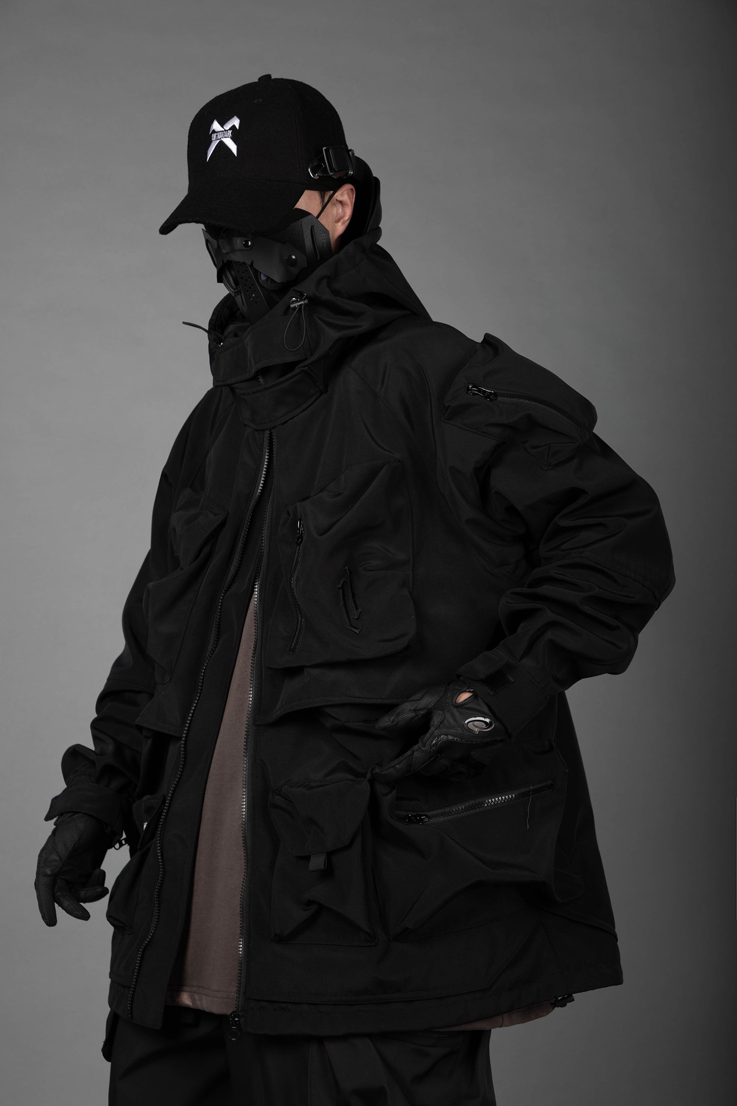 HiJ25 Black Storage X Tech Jacket