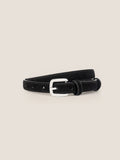 Luxury Suede Decorative Belt With Durable Alloy Buckle